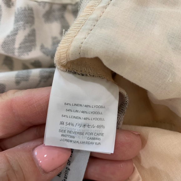 Leopard print cropped pants - Picture 5 of 11